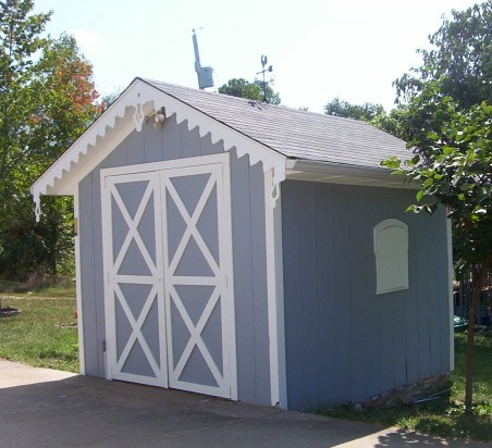 John Caples' Reading Company Tool Shed - Front View