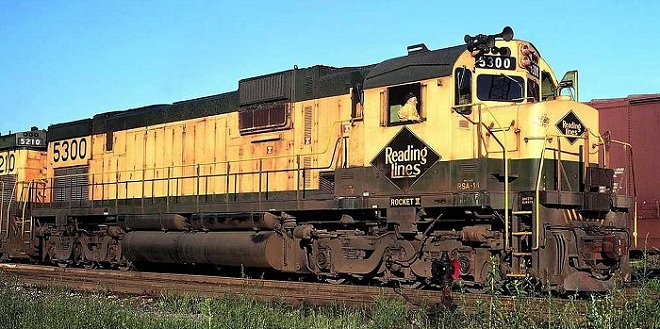 Reading Alco Century 630 #5300.  Note the "Rocket II" name plate.