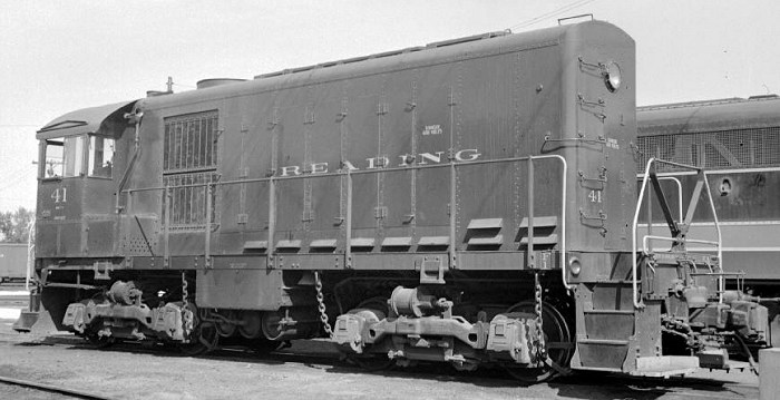 Alco HH900 #41, one of two such locomotives in service on the Reading.